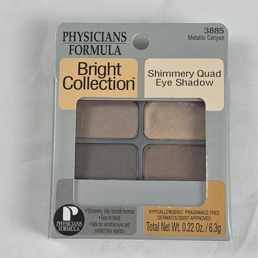 Physicians Formula Shimmery Quad Eye Shadow  Metallic Canyon 3885